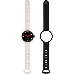 HIP HOP Orologio DONNA HERO.NEXT quadrante MONO-COLORE NERO movimento SMARTWATCH SMARTMODULE e CINTURINO SILICONE BEIGE, NERO HWU1193