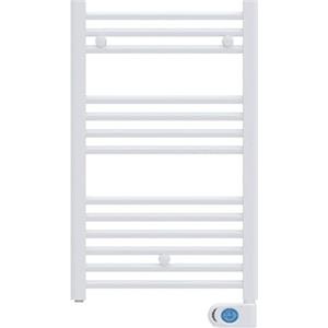 facula Radiatore portasciugamani elettrico fluido, serie PE, bianco a basso consumo, 400 W