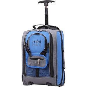 Aerolite Trolley Valigia Bagaglio a mano Borsa Ryanair Wizz Air con tracolle | Zaino da viaggio leggero 18L per bambini Sotto il portaoggetti del sedile 40x20x25 Blu