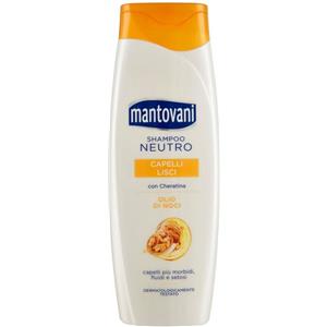 SODALCO Srl Mantovani Shampoo Neutro 400 ml per Capelli Lisci