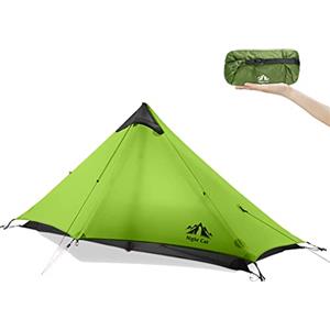 Night Cat Tenda Da Campeggio per 1 Posto: Tende Ultraleggera 1Kg Impermeabile per Trekking Camper