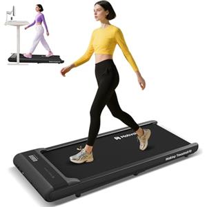 Mobvoi Walking Pad Tapis Roulant Intelligenza AI sotto la scrivania Portatile 2 in 1 per casa e ufficio Camminata Jogging Macchina da corsa, APP TicSports, telecomando Facile da riporre 6 km/h 120 kg