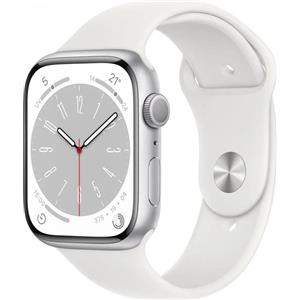 Apple MP6K3TY/A A2770 APPLE WATCH 8 41MM CASSA ALLUMINIO BIANCO CINTURINO SPORT BIANCO