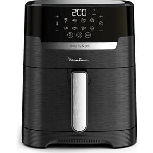 Moulinex Easy Fry et Grill Friggitrice Ad Aria 4.6L 1Kg Digitale Funzione Grill Griglia In Alluminio Pressofuso