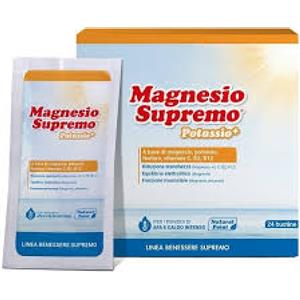 NATURAL POINT Srl MAGNESIO SUPREMO POTASSIO+ 24 BUSTINE