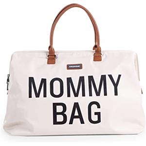 CHILDHOME, Mommy Bag, Borsa per il cambio, Maternità, Borsa da viaggio, Grande capacità, Fasciatoio, Tracolla regolabile, Compartimenti, Tasca isolata, Passaggio valigia, greggio e nero