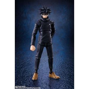 TAMASHII NATIONS Bandai - Estatuilla S.H. Figuarts 15cm di Megumi Fushiguro - Jujutsu Kaisen, Nera