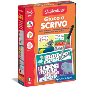 Clementoni Sapientino - Gioco Educativo per Imparare a Scrivere con Lavagnette Riscrivibili