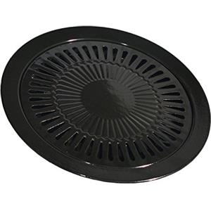 Rsonic Griglia per fornello a gas portatile, Ø 32 cm, piastra per barbecue, per fornello a gas