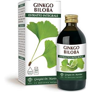 Dr Giorgini Integratore Alimentare, Ginkgo Biloba Estratto Integrale Liquido Analcoolico - 200 ml