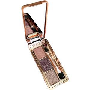 BEAHING Palette di ombretti glitterati 3 colori, brillantini altamente pigmentati a lunga durata, tavolozze di trucco impermeabili per regali da donna