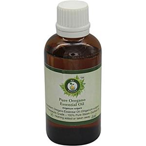 R V Essential Olio essenziale origano | Origanum Vulgare | Carvacrol Olio Origano | Per capelli | 100% puro | Distillato a vapore | Grade terapeutico | Oregano Essential Oil | 30ml | 1.01oz By R V Essential