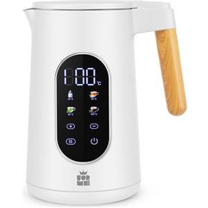 FOR ME ForMe Bollitore Elettrico In Acciaio Inox 1,7 L Temperatura Regolabile da 40-100 C I Funzione di Mantenimento Caldo LED Display Digitale della Temperatura I Arresto Automatico I Teiera Senza BPA