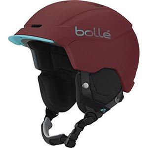 bollé, INSTINCT Soft Bordeaux & Mint 51-54 cm, Casco da sci, Medium, Unisex Adulto