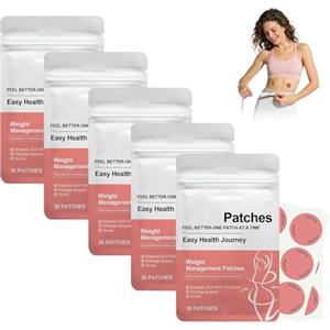 Generico Cerotti Dimagranti, 150 Cerotti Dimagranti, Metabalance Patch, Cerotti per il Corpo, Slimming Patch per Dimagrire Rapidamente i Grassi, Ingredienti Naturali, per Tutti i tipi di Corpo (150pcs)