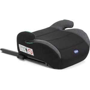 Chicco Quasar Fix i-Size, Seggiolino Auto Bambini 7-12 Anni (126-150 cm), Peso 23-36 kg, Gruppo 3, Facile da Installare con Sistema Isofix, con Braccioli Imbottiti e Seduta Confortevole, Nero