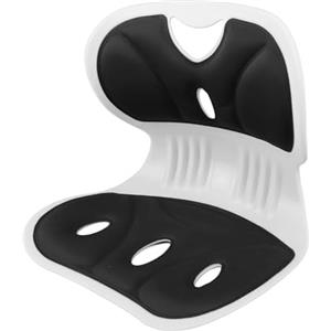 MAGIC SELECT Sedile Ergonomico Schienale Lombare, Sedia Correttore Posturale, Supporto Ergonomico in Schiuma e Plastica PP, Portatile, Confortevole e Allevia il Mal di Schiena. Ideale per Ufficio, Casa e Viaggi.