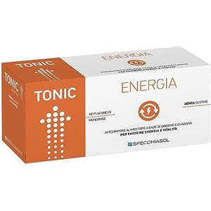 Specchiasol Tonic Energia, 12 Flaconcini da, 10 ml