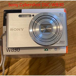 Sony Cybershot DSC-W830 20,1 megapixel fotocamera reflex digitale argento zoo...