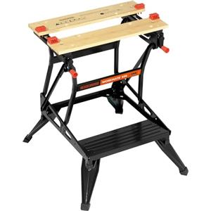 BLACK+DECKER Banco da lavoro regolabile in altezza doppia BLACK+DECKER Workmate, WM536-XJ