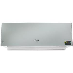 ARGO - CHIC Silver Termoventilatore Ceramico da Parete Potenza 2000 Watt Colore Argento