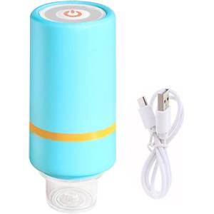 Supertool Sottovuoto portatile, ricaricabile tramite USB, mini pompa a compressione per alimenti, verdure, carne (blu)