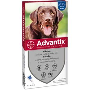 Advantix Spot On per cani oltre 25 kg fino a 40 kg