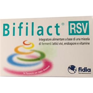 BIFILACT RSV Fidia Bifilact RSV Integratore Alimentare 14 Flaconcini - BIFILACT RSV - 971042027