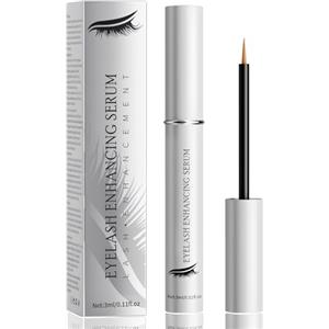 LOOUXC Siero ciglio Allungante e Volumizzante 3ml, Senza Irritazioni, Protegge e Rinforza Le Ciglia per Ciglia Lunghe, Piene e Sante