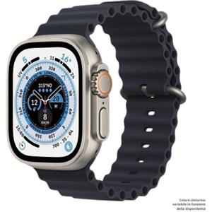 Apple Watch Ultra Ricondizionato - titanio-naturale - 49mm-in-titanio - eccellente - gps-cellular - cinturino-originale-incluso-colore-a-sorpresa