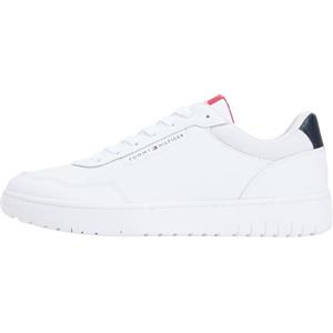 Tommy Hilfiger Basket Core Lite Lth Fm0fm05868, Basso Top Uomo, White (White), 40.5 EU