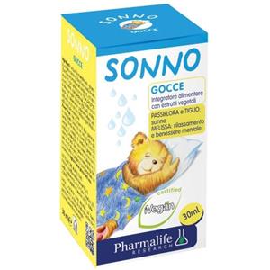 PHARMALIFE RESEARCH Sonno Gocce 30 ml - Integratore Sonno Bambini