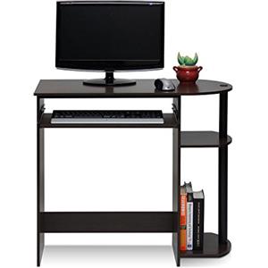 Furinno Scrivanie per Computer, Dark Brown