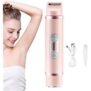 Missmisq Rasoio Elettrico Da Donna, Epilatore Elettrico USB Ricaricabile, Rasoios Intimos Donnas Senza Fili, Rasoio Intimos A Secco E Bagnato, Indolore Rasoios Parti Intime