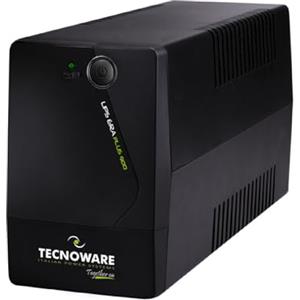 Tecnoware Power Systems Tecnoware UPS 900VA per PC/Modem, NO Gaming/Console, Gruppo di Continuità ERA PLUS, 2 Schuko, Protezione Blackout e Sbalzi tensione per PC, Modem, Videosorveglianza, Punto Cassa, NAS, POS