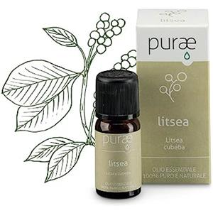 Purae Olio Essenziale - Litsea 100% Puro e Naturale, 10ml