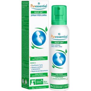Puressentiel Resp OK Spray per l'Aria 200ml - Deodorante Purificante con 19 Oli Essenziali