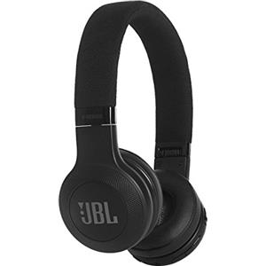 JBL E45BT Cuffie Wireless Sovraurali, Cuffie On-Ear universali Pieghevoli Bluetooth con Microfono Integrato, Comandi sul padiglione, fino a 16 Ore di Autonomia, Nero