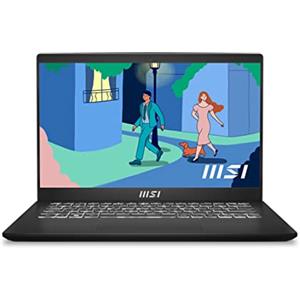 MSI Modern 14 C7M-245IT, Notebook 14" FHD 60Hz, AMD Ryzen 5 7530U, Radeon Graphics, 8GB DDR4 Onboard 3200MHz, 512GB SSD PCIe3, WiFi 6E, Win 11 Home, Layout e Garanzia ITA, Nero