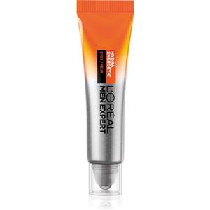 L'Oréal Men Expert Roll-On Occhi Anti-Fatica - Rinfresca e Riduce Borse e Occhiaie con Caffeina e Vitamina C, 10 ml