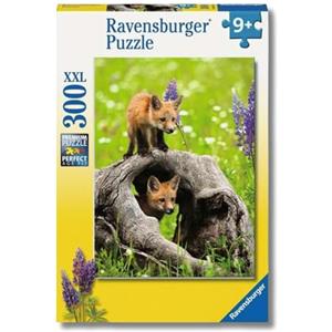 Ravensburger - Puzzle 300 Pezzi XXL Volpe Curiosa, Idea Regalo per Bambini 9+ Anni, Gioco Educativo e Stimolante