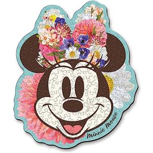Trefl - Puzzle in Legno 3D: Disney, Minnie alla Moda - 160 Pezzi, Wood Craft, Forme Irregolari, 10 Figurine, Moderno Puzzle Premium, per Adulti e Bambini dai 9 Anni di età