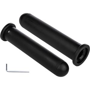 Solaughguy Manicotto adattatore per bilanciere, da 25 mm a 50 mm, adattatore per dischi olimpici, convertitore di diametro dell'asta per fitness in PP, accessorio per attrezzatura da palestra per casa con