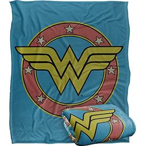 LOGOVISION WONDER WOMAN, copriletto super morbido al tatto, 152 x 127 cm