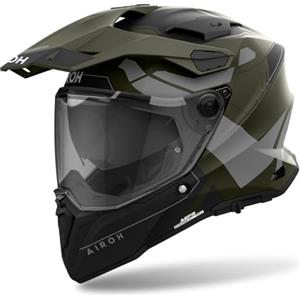 AIROH CASCO INTEGRALE COMMANDER 2 REVEAL MILITARY GREEN XXL