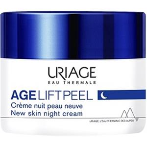 Uriage Age Lift Crema Notte Peeling 50 ml - Trattamento Rigenerante Anti-invecchiamento per Tutti i Tipi di Pelle