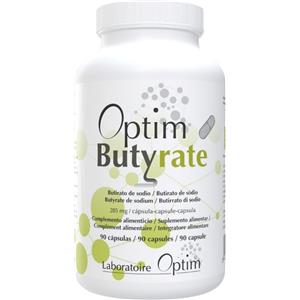 BIONOTO SPRL Optim Butyrate - Integratore alimentare in capsule con Butirrato di sodio, 90 cps