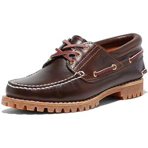 Timberland Heritage Noreen 3-Eye (Wide Fit) - Scarpe da Barca Donna, Marrone (Brown Smooth), 37 EU