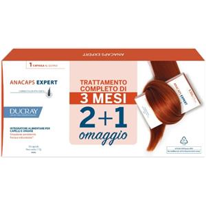 DUCRAY (Pierre Fabre It. SpA) Anacaps Expert Integratore per capelli e unghie 3x30cps