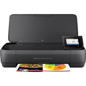 HP OfficeJet Stampante All-in-One portatile 250 Color Stampante per Small office Stampa copia scansione ADF da 10 fogli
